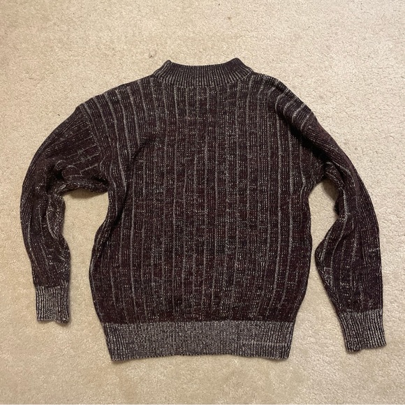 Vintage 90s City Streets Sweater Mens Large L Acrylic Pullover Crewneck Striped - Picture 2 of 3